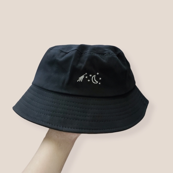 *SOLD* NEW Black Galaxy Bucket Hat 🌌🌠🌌 - Picture 3 of 3